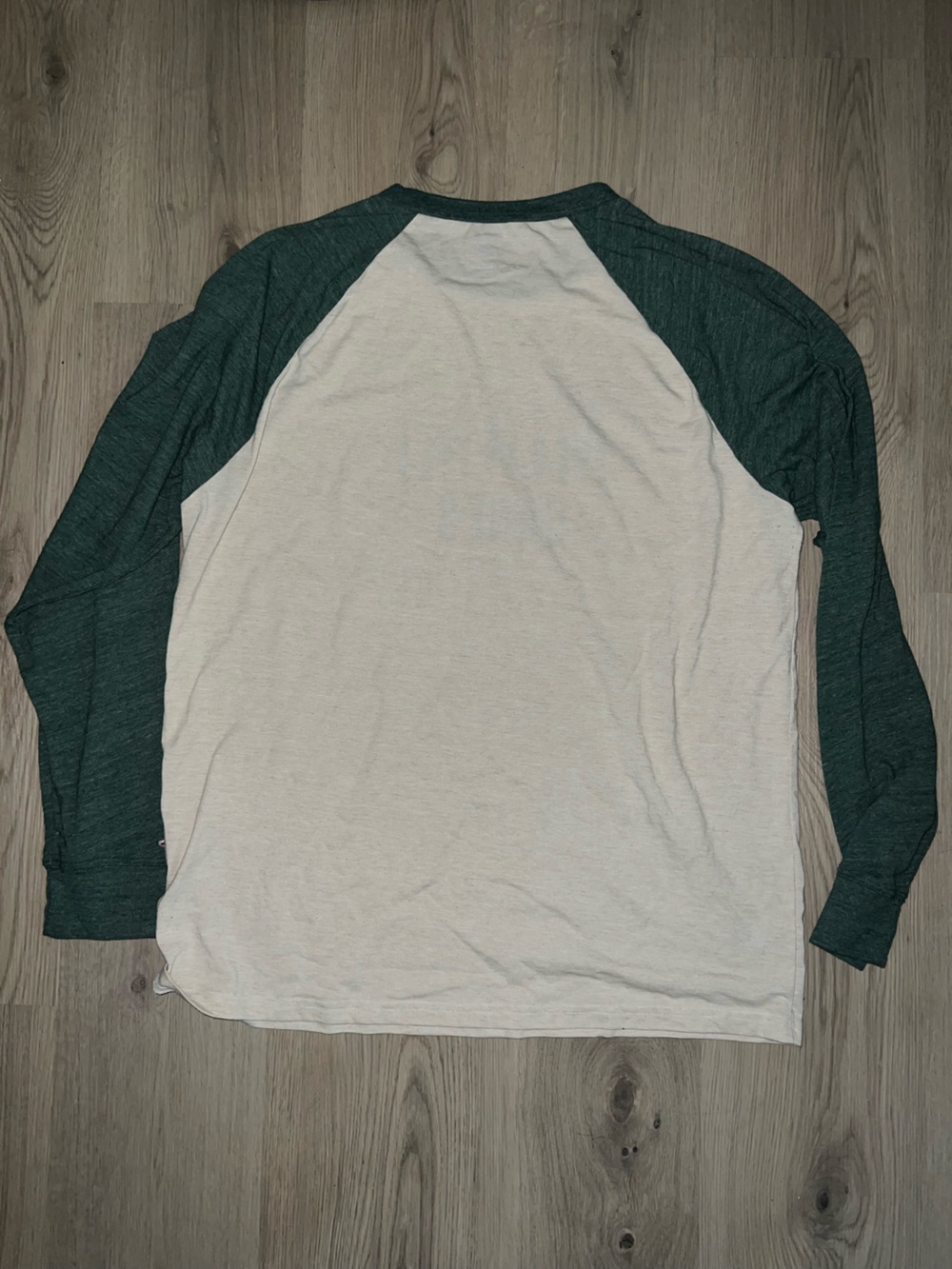 League Miami Canes Long Sleeve Tee – Green & Tan (XL) - Picture 14 of 14